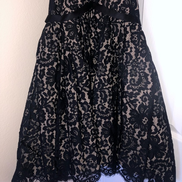 NWT Neiman Marcus for Target Women’s Strapless Party Dress Black and Tan Size 10 - Picture 5 of 9